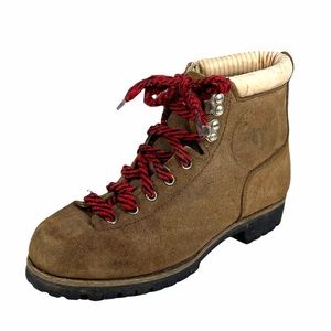 Vasque Mountaineering Boots Suede Leather Womens 7 7508 Mountain Climbing Hiking